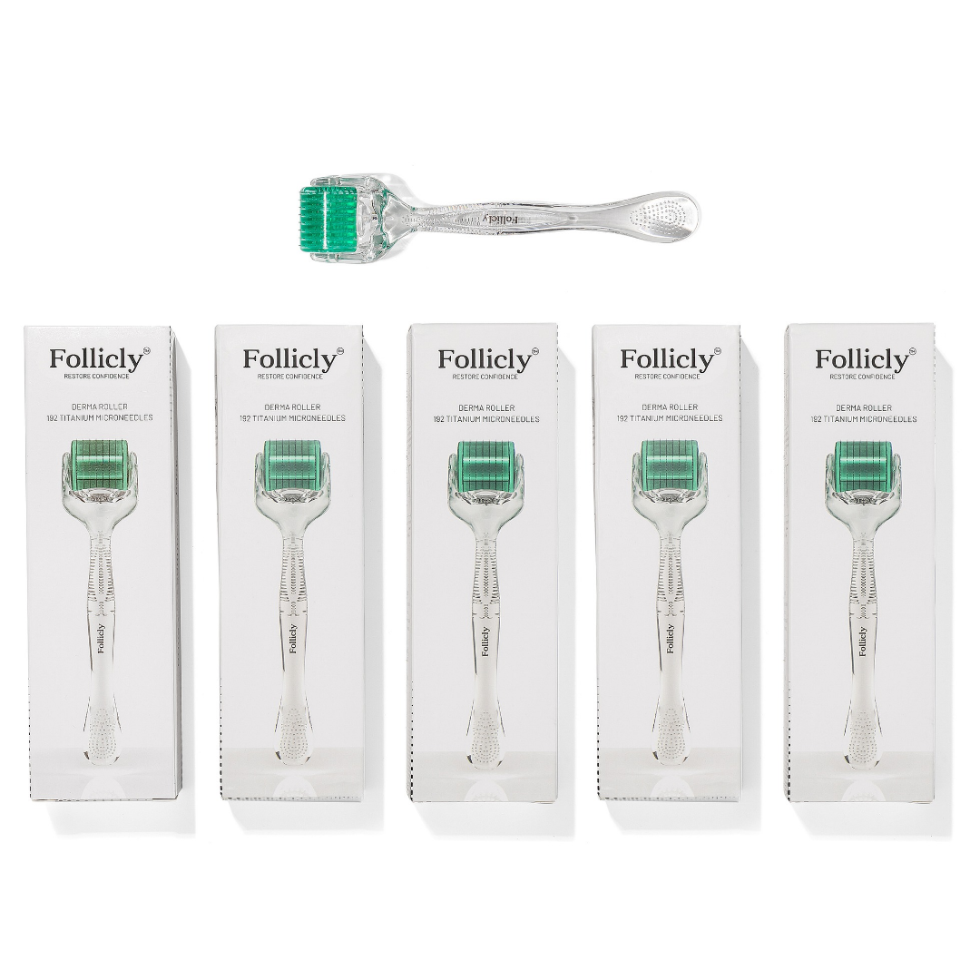 Follicly® 微針滾輪 – 192支正品鈦金微針