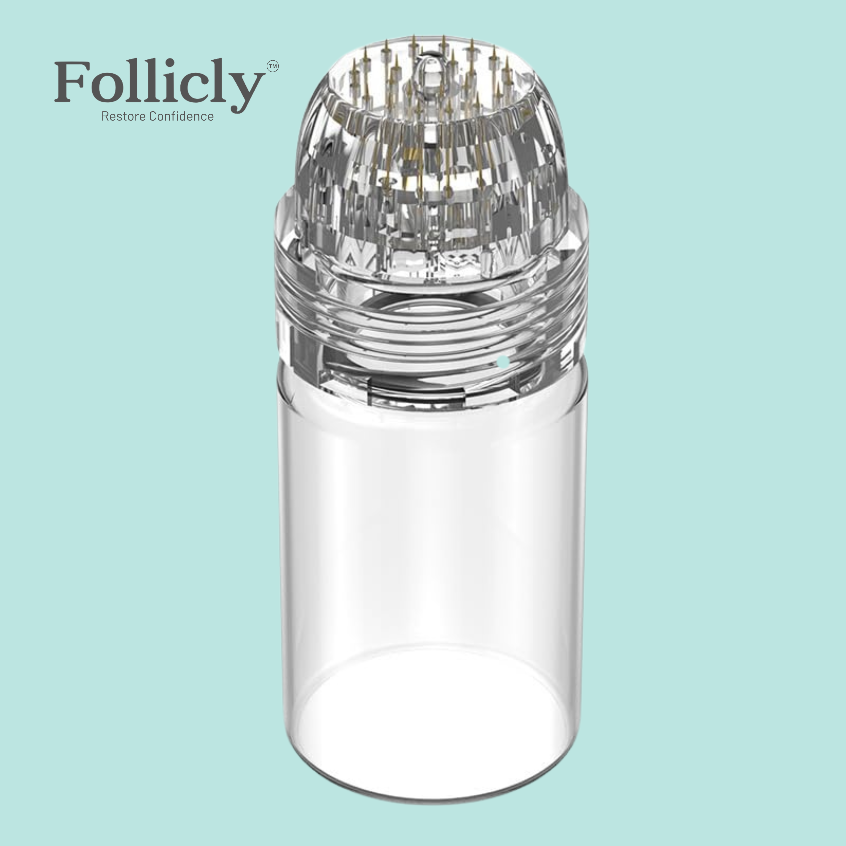 Follicly® 精華液導入器 - 微注鈦針