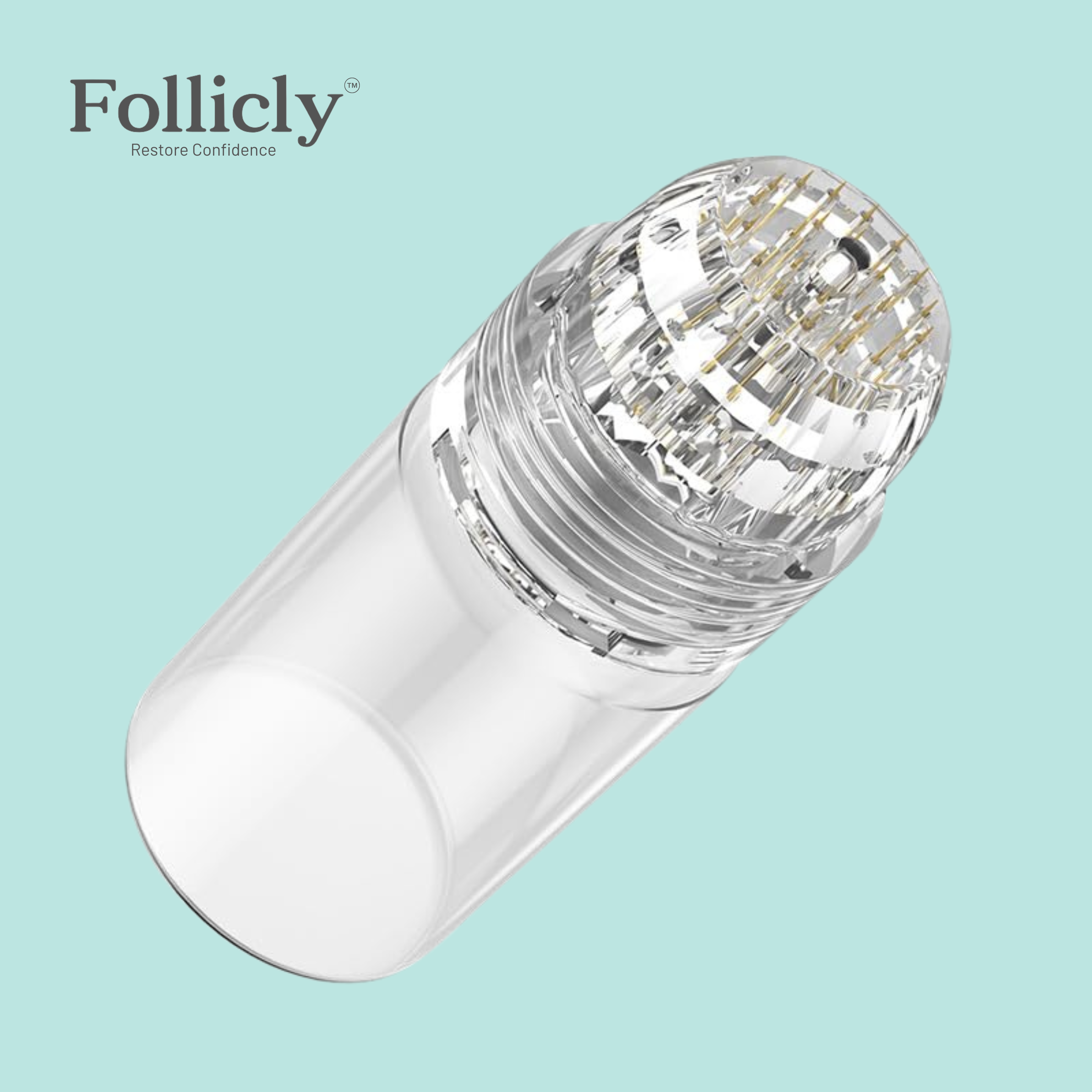 Follicly® 精華液導入器 - 微注鈦針